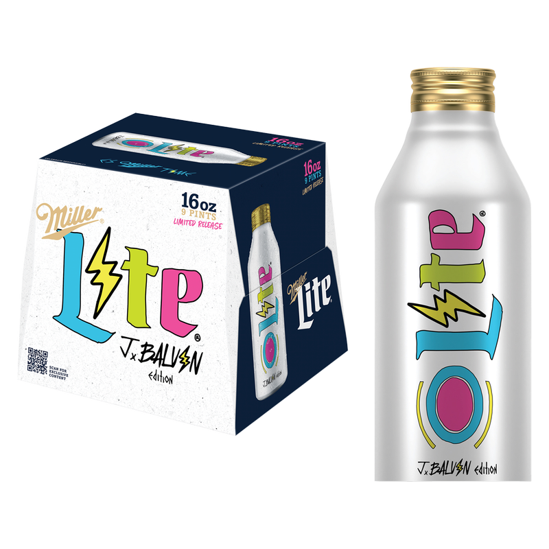 Miller Lite 9pk 16oz Aluminum Btl 4.2% ABV