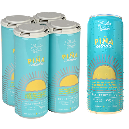 Saltwater Woody Pina Colada 4pk 12oz Can 4.5% ABV