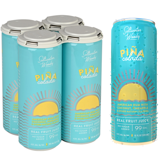 Saltwater Woody Pina Colada 4pk 12oz Can 4.5% ABV