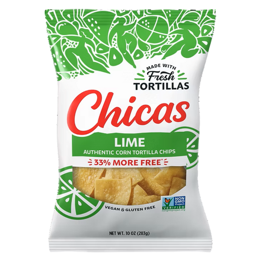 Chicas Lime Tortilla Chips, 10oz
