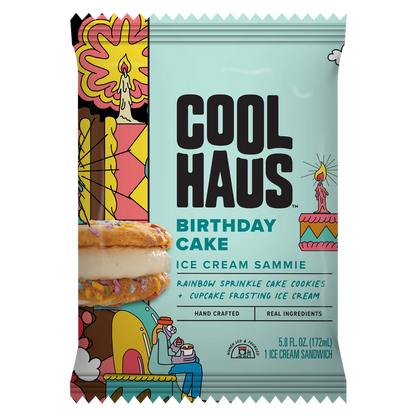 Coolhaus Birthday Cake Ice Cream Sandwich 5.8oz