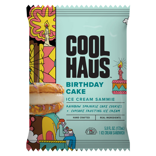 Coolhaus Birthday Cake Ice Cream Sandwich 5.8oz