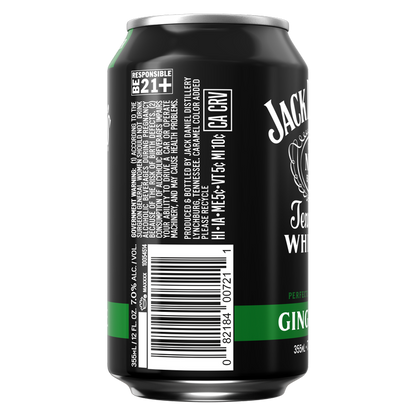 Jack Daniel's Jack & Ginger 4pk Cans 7% ABV