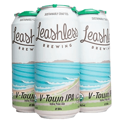 Leashless Brewing V-Town IPA 4pk 16oz Can