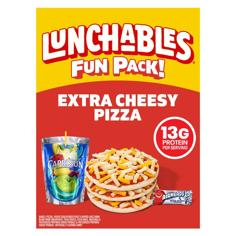 Lunchables Extra Cheesy Pizza with Capri Sun - 10.6oz