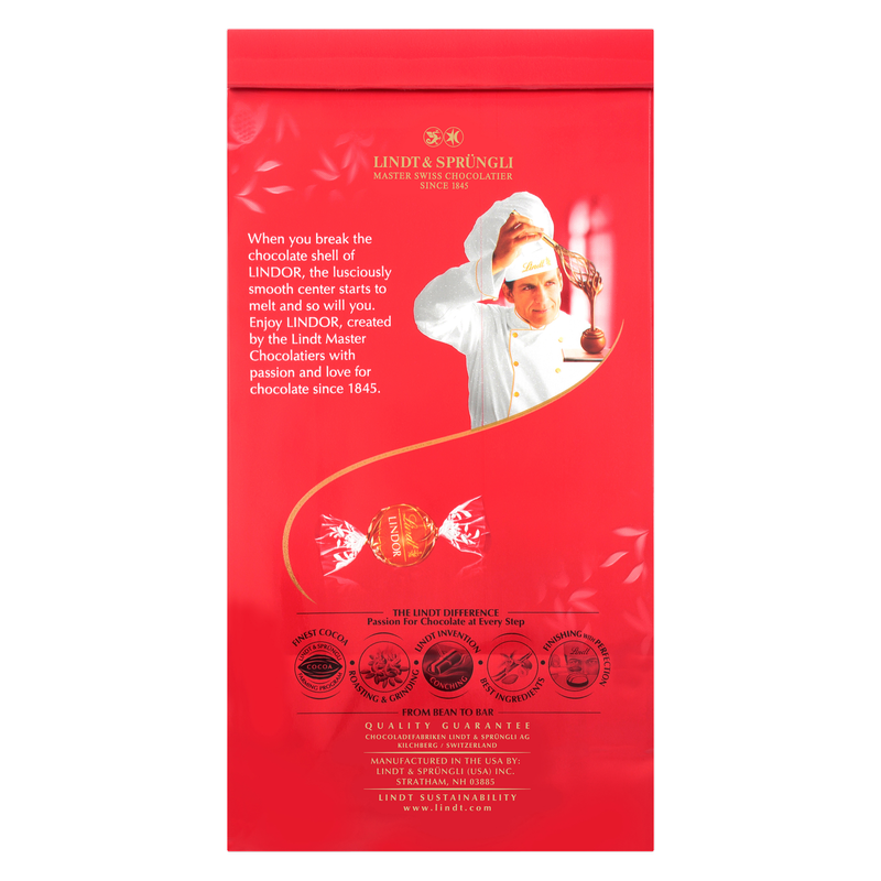 Lindt Lindor Milk Chocolate Truffles 5.1oz Bag