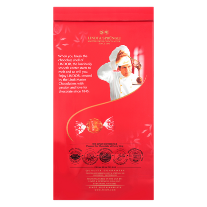 Lindt Lindor Milk Chocolate Truffles 5.1oz Bag