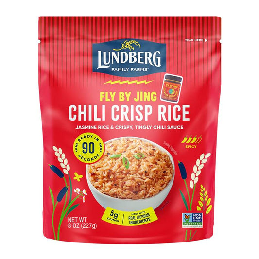 Lundberg X Fly by Jing Chili Crisp Jasmine Rice, 8oz.