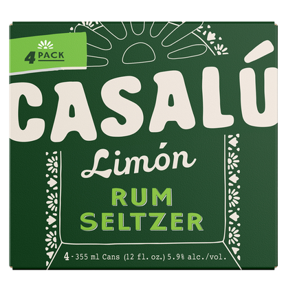 Casalu Limon Rum Seltzer 4pk 12oz Can 5.9% ABV