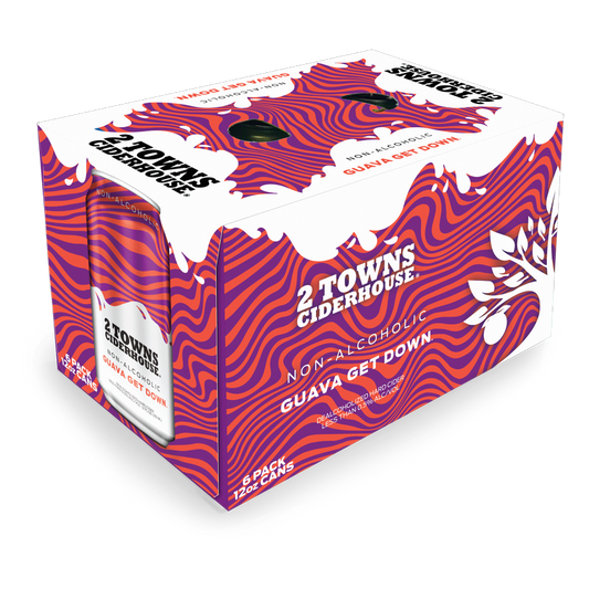 2 Towns Non-Alcoholic Guava Get Down 6pk 12oz Can