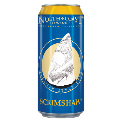 North Coast Brewing Scrimshaw Pilsner 6pk 16oz Can