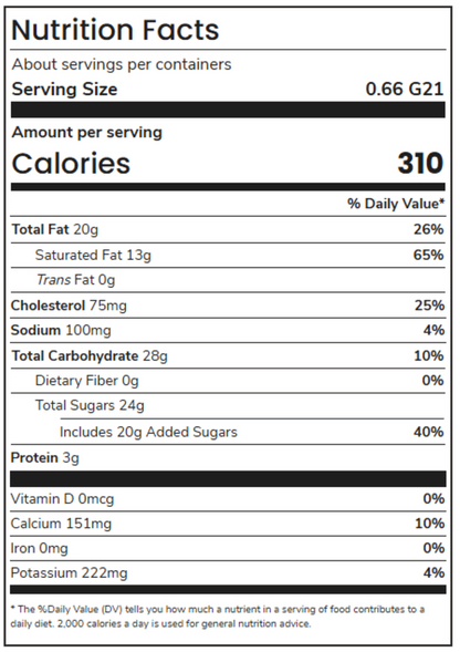 Lopez Island Cookies and Cream Ice Cream, 16 oz