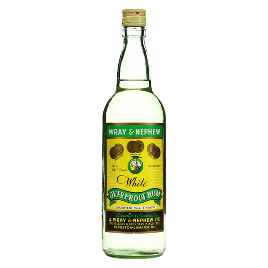 J. Wray White Overproof Rum 750 ml