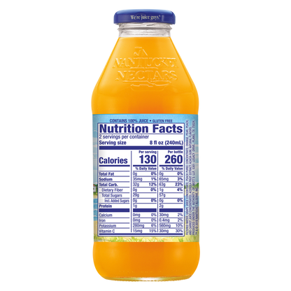 Nantucket Nectars Peach Orange Juice 16oz