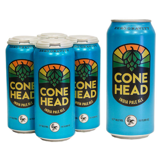Zero Gravity Conehead IPA 4pk 16oz Can 5.7% ABV