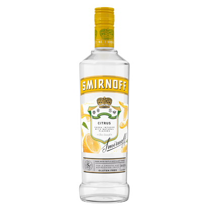 Smirnoff Citrus Vodka 750ml