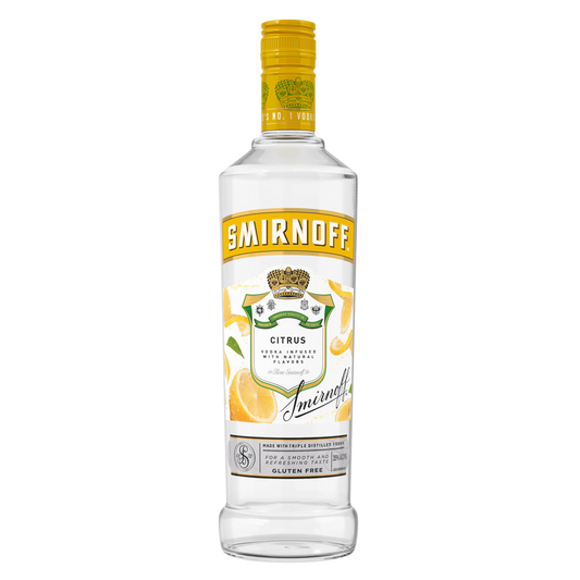 Smirnoff Citrus Vodka 750ml
