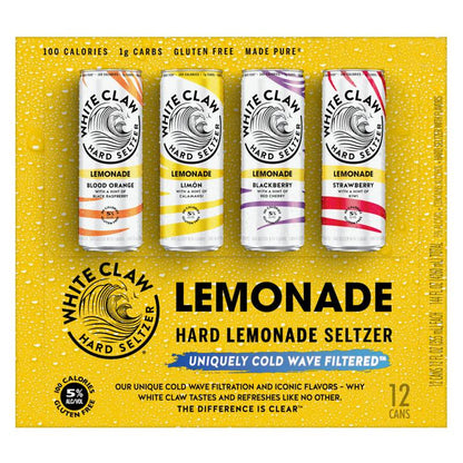 White Claw REFRSHR Lemonade Variety 12pk 12oz Can 5.0% ABV