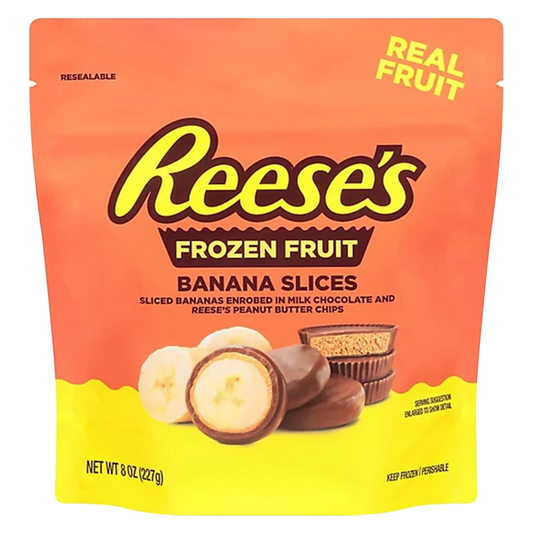 Reese's Frozen Banana Slices with Peanut Butter and Chocolate 8oz