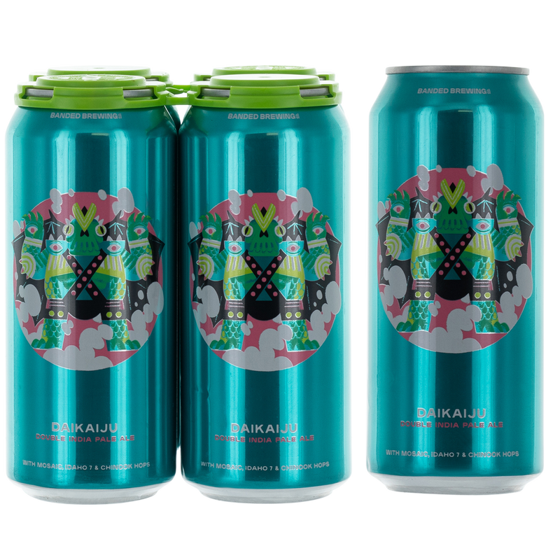 Banded Brewing Daikaiju DIPA 4pk 16oz Can 8.7% ABV