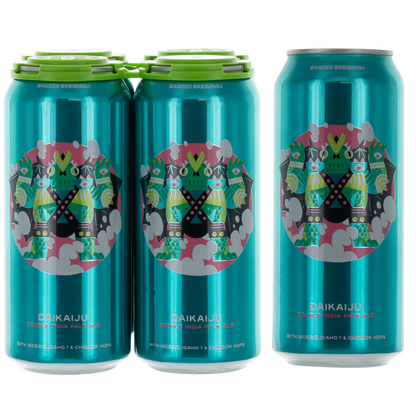 Banded Brewing Daikaiju DIPA 4pk 16oz Can 8.7% ABV