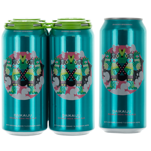 Banded Brewing Daikaiju DIPA 4pk 16oz Can 8.7% ABV