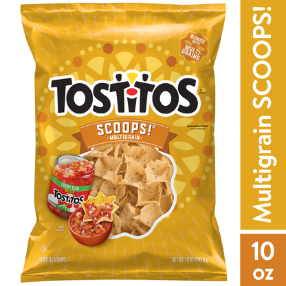 Tostitos Scoops Multi Grain Tortilla Chips 10oz