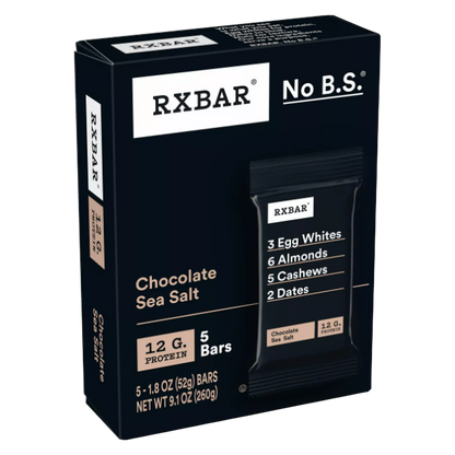 RXBar Chocolate Sea Salt Protein Bar 5ct