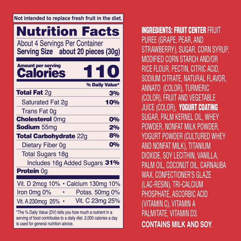 Welch's Fruit 'n Yogurt Strawberry, 4oz