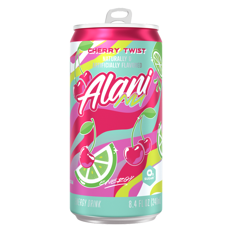 Alani Energy Cherry Twist 4pk 8.4oz Can
