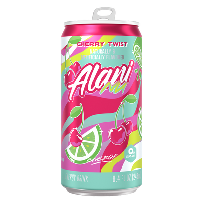 Alani Energy Cherry Twist 4pk 8.4oz Can