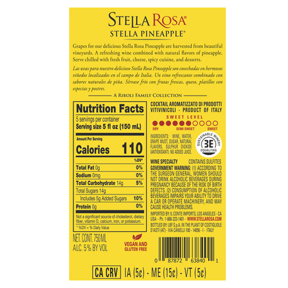 Stella Rosa Pineapple Bottle 750ml
