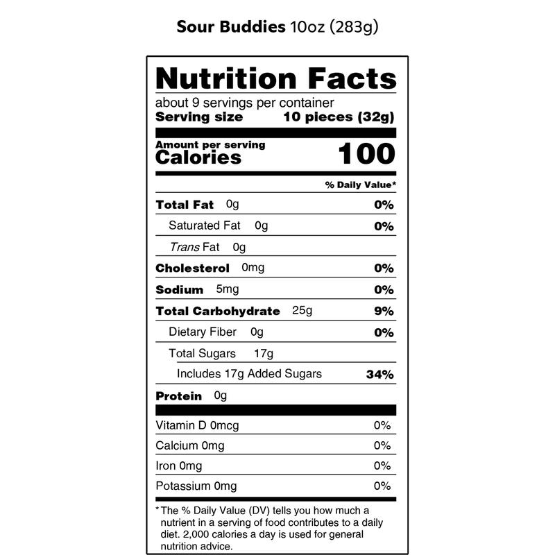 Gopuff Buckets - Sour Gummies
