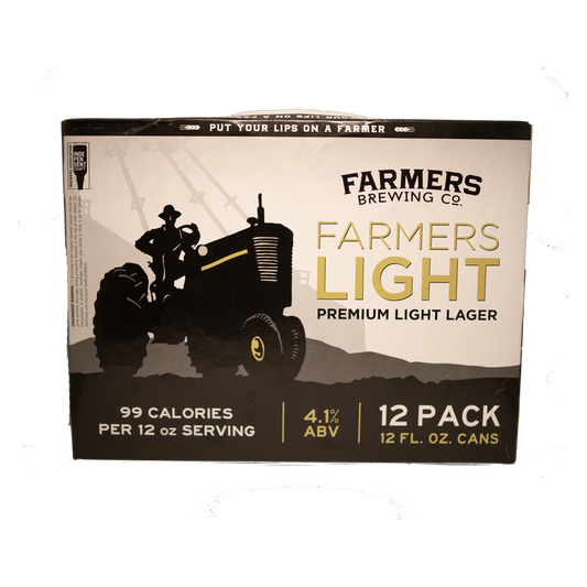 Farmers Brewing Farmers Light Lager 12pk 12oz Can