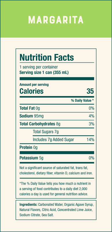 Ole Margarita Mocktail 4pk 12oz Can- XL