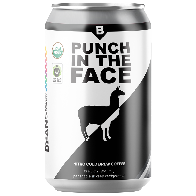 Punch in the Face Cold Brew Coffee 12oz Can