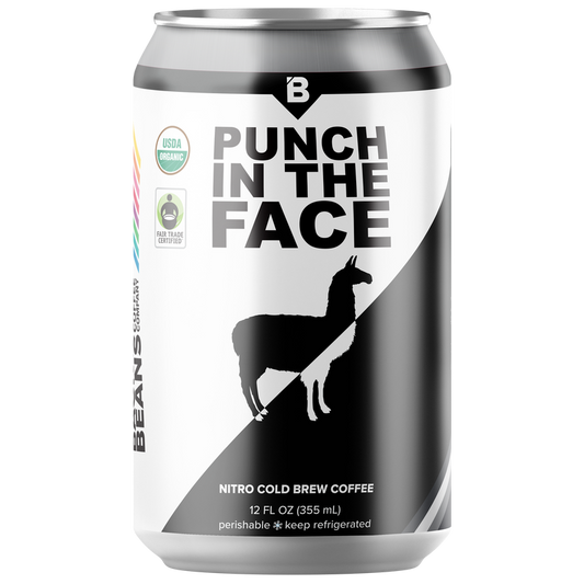 Punch in the Face Cold Brew Coffee 12oz Can