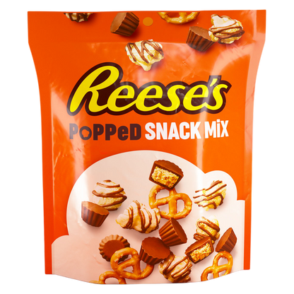 REESE'S Popped Snack Mix Pouch, 8 oz