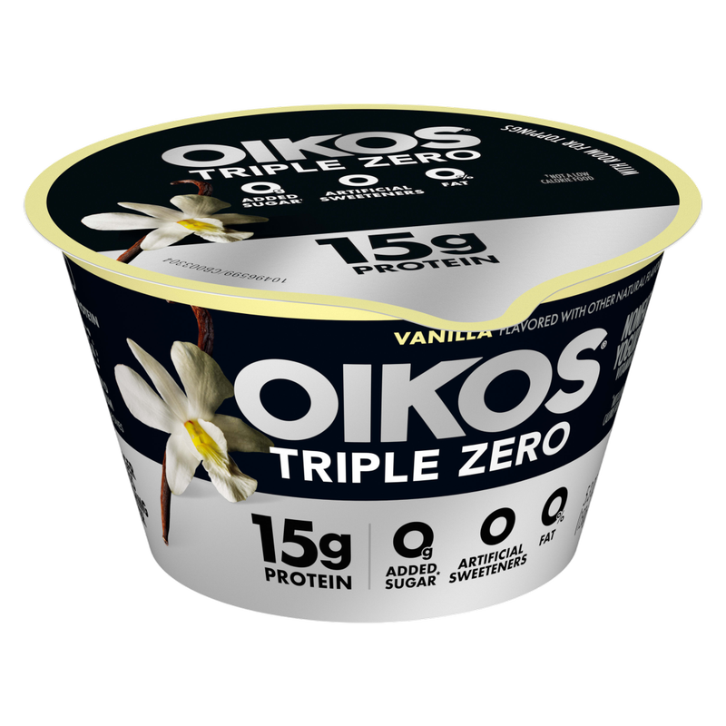 Oikos Triple Zero Vanilla Yogurt - 5.3oz