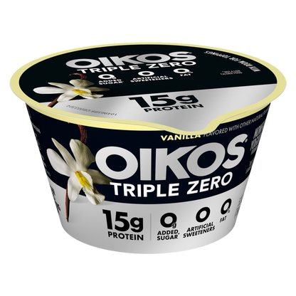 Oikos Triple Zero Vanilla Yogurt - 5.3oz