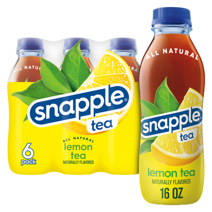 Snapple Lemon Tea 16oz 6pk Bottle