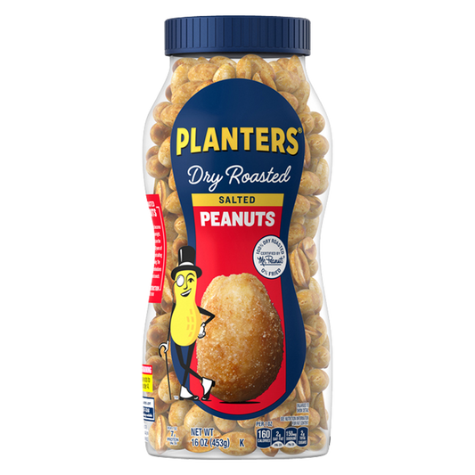 Planters Dry Roasted Peanuts 16oz
