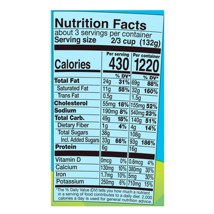 Ben & Jerry's Dirt Cake Topped Ice Cream Pint