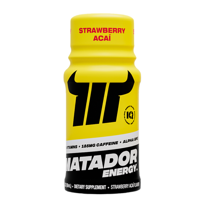 Matador Strawberry Acai Energy Shots 2oz Btl