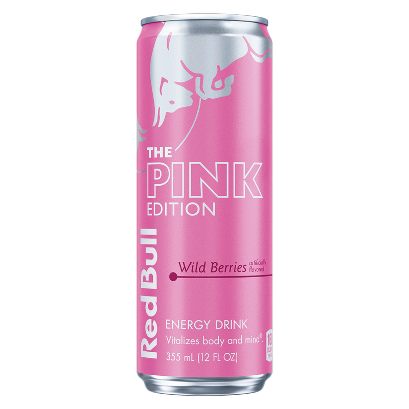 Red Bull Pink Edition Wild Berries 12oz Can