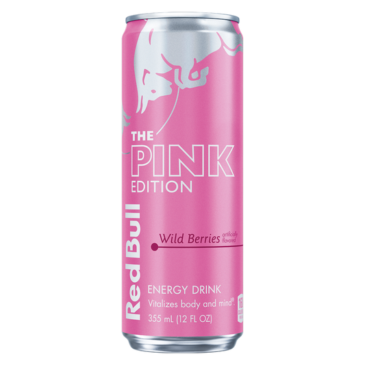 Red Bull Pink Edition Wild Berries 12oz Can