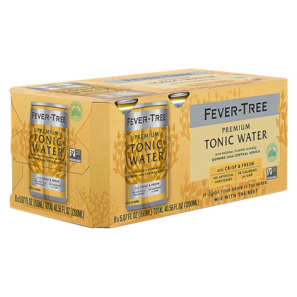 Fever-Tree Premium Indian Tonic Water 8pk 5oz Can