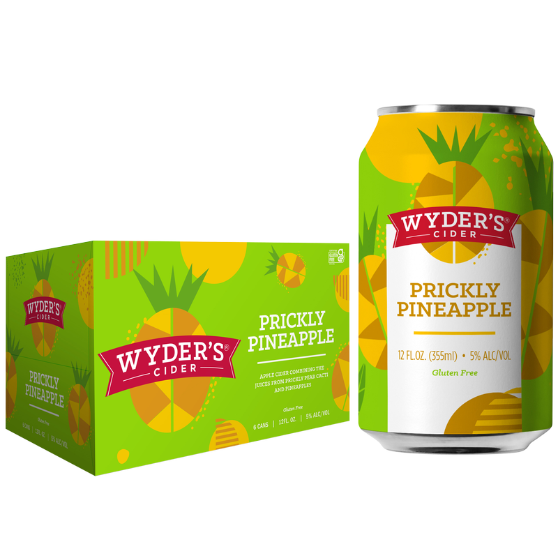 Wyder's Prickly Pineapple Cider 6pk 12oz Btl