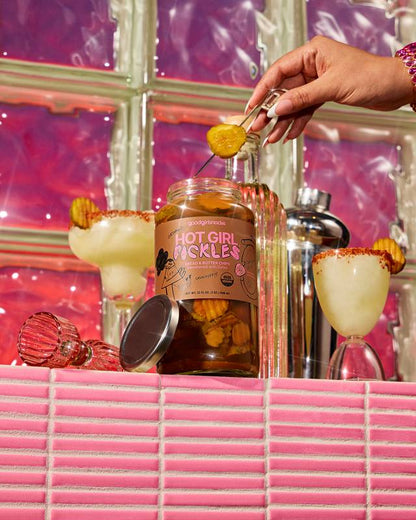 HOT GIRL PICKLES Bread & Butter Chips 32 Oz