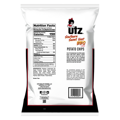 Utz Potato Chips Southern Sweet Heat 7.5oz